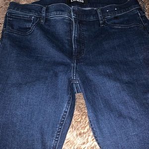 Express Mid Rise Stretch Jeans